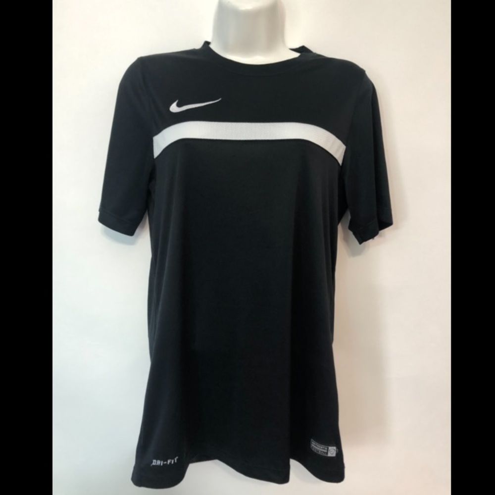Nike Dri-Fit Black & White Athletic Tee